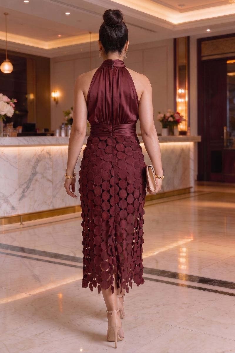 Enchantment Luxe -Wine Red